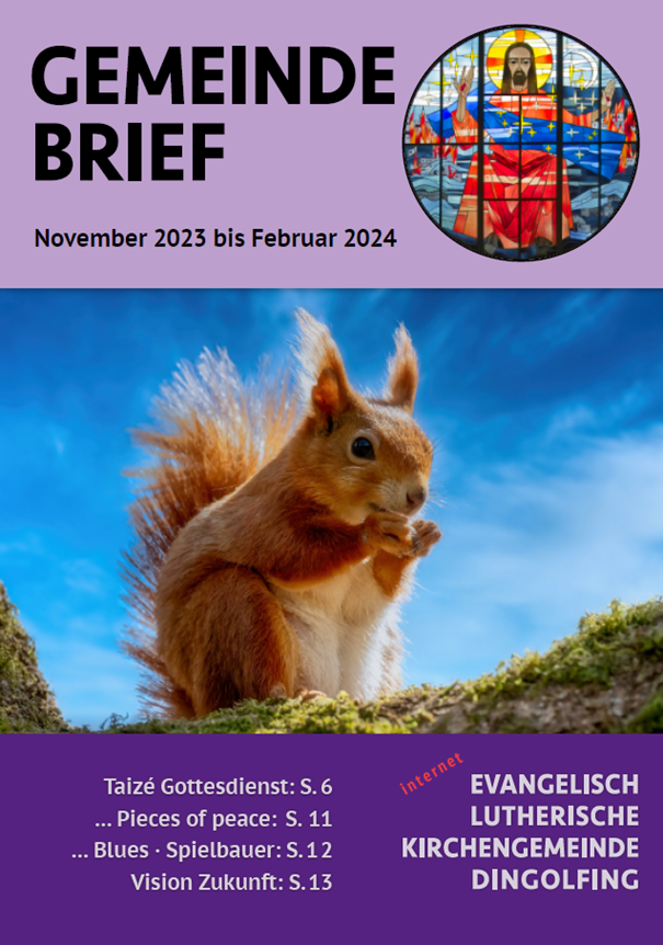 Cover des neuen Gemeindebriefs