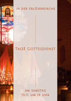 Taizé Plakat