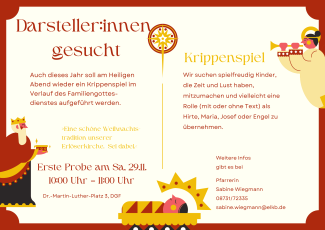 Krippenspiel Darsteller